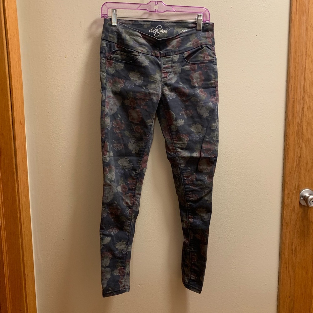 4-way stretch Lola Jeans - floral